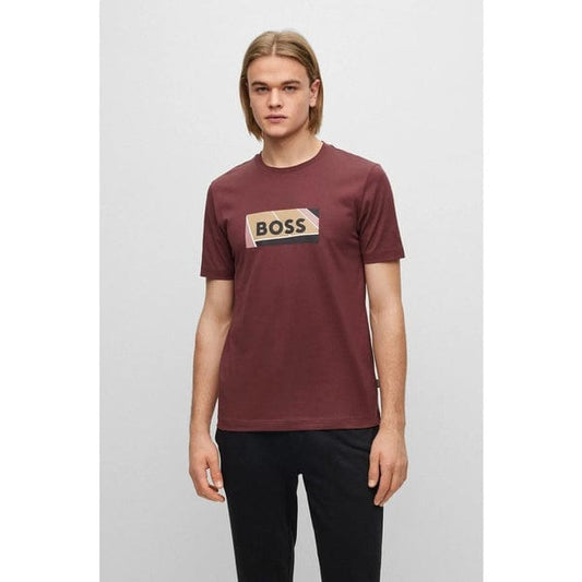 BS Burgundy Logo Cotton