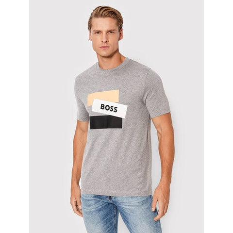 BS Light Grey Logo Cotton Tshirt