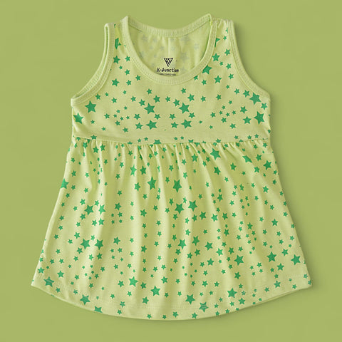 Girl Frock Green