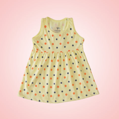 Girl Frock Dots