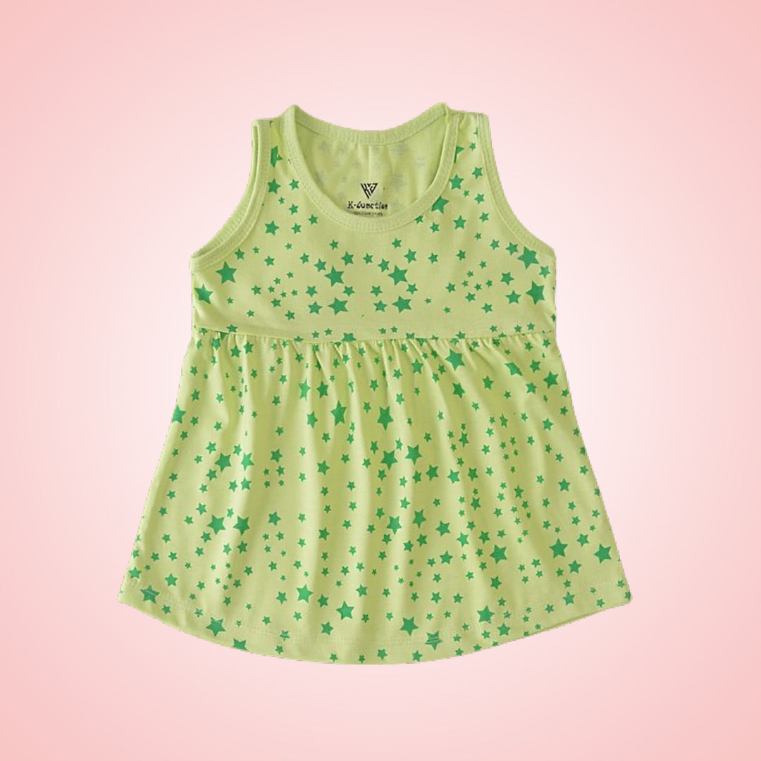 Girl Frock Green