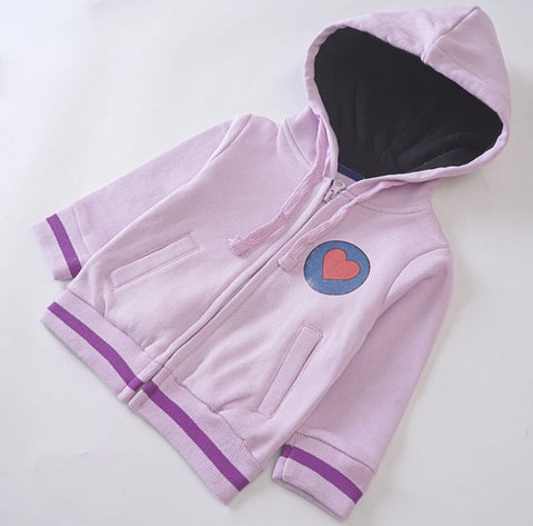 Girls Fleece Hood (Paris)